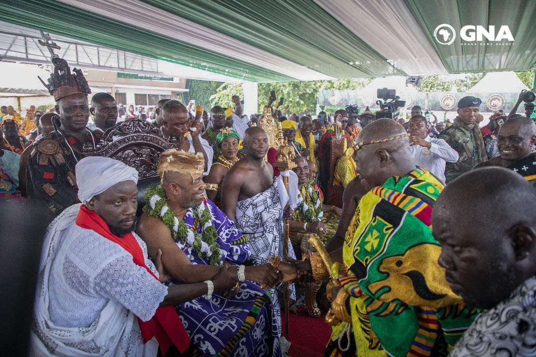 in-pictures:-the-asantehene’s-historic-visit-to-ga-mantse